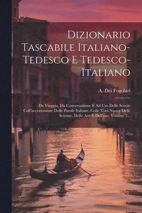 bokomslag Dizionario Tascabile Italiano-tedesco E Tedesco-italiano