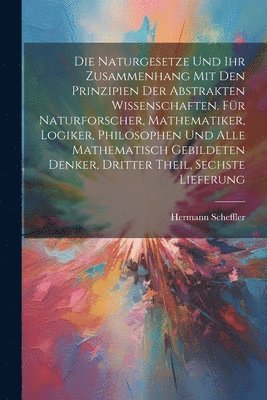 bokomslag Die Naturgesetze und ihr Zusammenhang mit den Prinzipien der abstrakten Wissenschaften. Fr Naturforscher, Mathematiker, Logiker, Philosophen und alle mathematisch Gebildeten Denker, Dritter Theil,