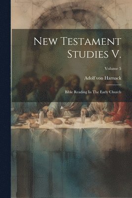 New Testament Studies V. 1