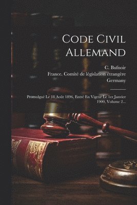 bokomslag Code Civil Allemand