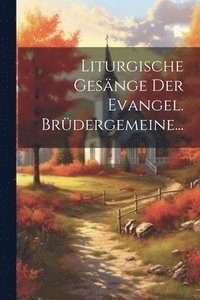 bokomslag Liturgische Gesnge der Evangel. Brdergemeine...