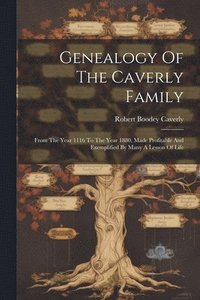 bokomslag Genealogy Of The Caverly Family