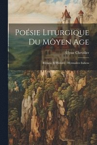 bokomslag Posie Liturgique Du Myen Age