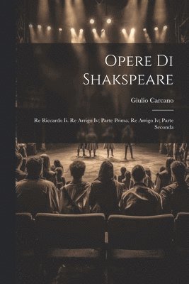 bokomslag Opere Di Shakspeare