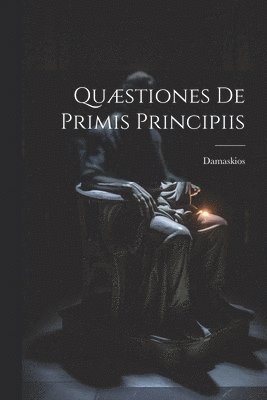 bokomslag Quæstiones De Primis Principiis