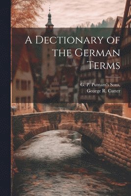 bokomslag Dectionary of the German Terms
