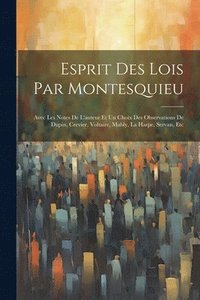 bokomslag Esprit Des Lois Par Montesquieu