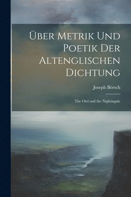 bokomslag ber Metrik Und Poetik Der Altenglischen Dichtung