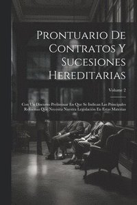 bokomslag Prontuario De Contratos Y Sucesiones Hereditarias