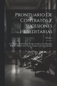 bokomslag Prontuario De Contratos Y Sucesiones Hereditarias