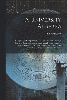 bokomslag A University Algebra