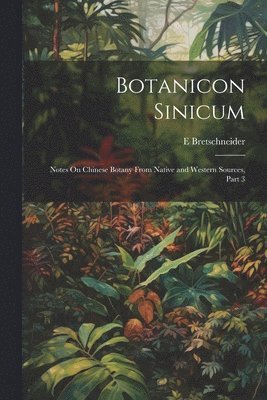 Botanicon Sinicum 1