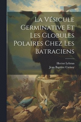 bokomslag La Vsicule Germinative Et Les Globules Polaires Chez Les Batraciens