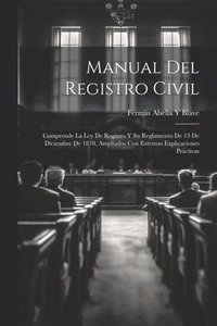 bokomslag Manual Del Registro Civil