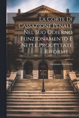 bokomslag La Corte Di Cassazione Penale Nel Suo Odierno Funzionamento E Nelle Progettate Riforme ...