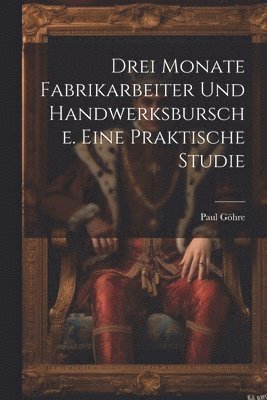 bokomslag Drei Monate Fabrikarbeiter und Handwerksbursche. Eine praktische Studie