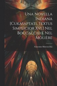 bokomslag Novella Indiana [Cukasaptati, Textus Simplicior Xvi.] Nel Boccaccio E Nel Molière