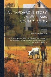 bokomslag A Standard History of Williams County, Ohio; an Authentic Narrative of the Past, With Particular Attention to the Modern era in the Commercial, Industrial, Educational, Civic and Social Development;