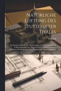 bokomslag Natrliche Lftung Des Stuttgarter Thales