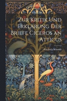 Friedrich Schmidt - Zur Kritik Und Erklärung Der Briefe Ciceros an Atticus, Häftad