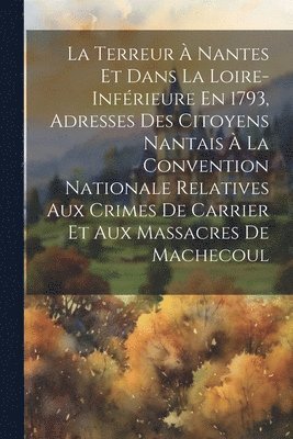 bokomslag La Terreur  Nantes Et Dans La Loire-Infrieure En 1793, Adresses Des Citoyens Nantais  La Convention Nationale Relatives Aux Crimes De Carrier Et Aux Massacres De Machecoul