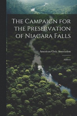 bokomslag The Campaign for the Preservation of Niagara Falls