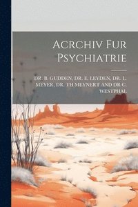 bokomslag Acrchiv Fur Psychiatrie