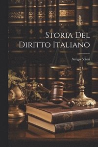 bokomslag Storia Del Diritto Italiano