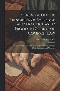 bokomslag A Treatise On the Principles of Evidence and Practice As to Proofs in Courts of Common Law