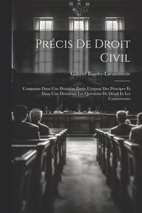bokomslag Prcis De Droit Civil
