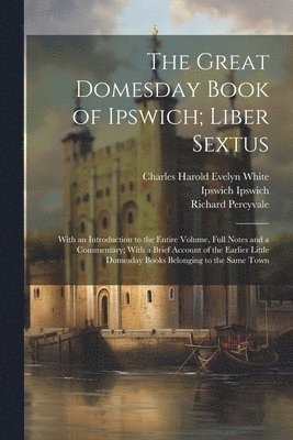 The Great Domesday Book of Ipswich; Liber Sextus 1