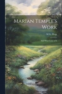 bokomslag Marian Temple's Work