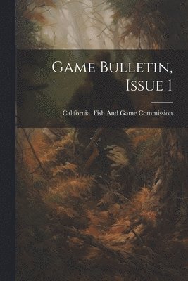Game Bulletin, Issue 1