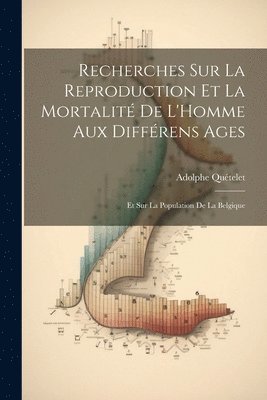 bokomslag Recherches Sur La Reproduction Et La Mortalit De L'Homme Aux Diffrens Ages