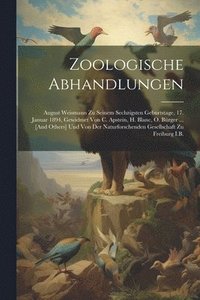 bokomslag Zoologische Abhandlungen