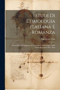 bokomslag Studi Di Etimologia Italiana E Romanza