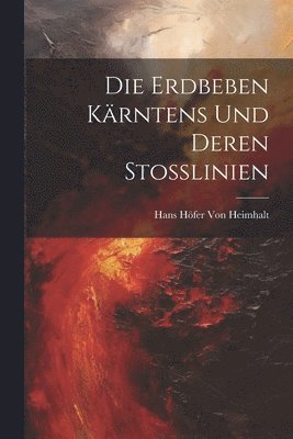 bokomslag Die Erdbeben Krntens Und Deren Stosslinien