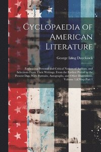 bokomslag Cyclopaedia of American Literature