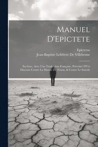 bokomslag Manuel D'Epictete