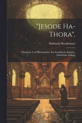 bokomslag &quot;Jesode Ha-Thora&quot;.