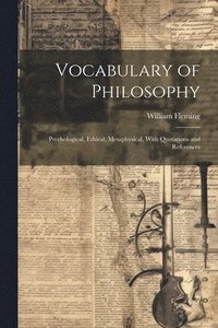 bokomslag Vocabulary of Philosophy