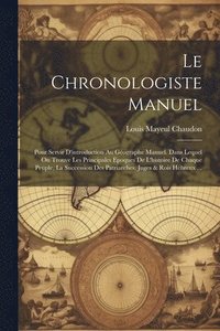 bokomslag Le Chronologiste Manuel