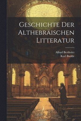 bokomslag Geschichte Der Althebrischen Litteratur