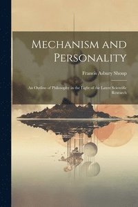 bokomslag Mechanism and Personality
