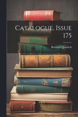 bokomslag Catalogue, Issue 175