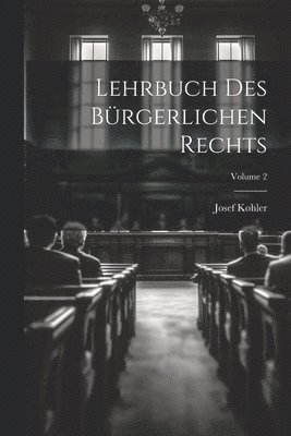 bokomslag Lehrbuch Des Brgerlichen Rechts; Volume 2