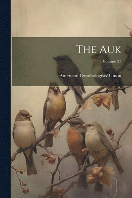 bokomslag The Auk; Volume 37