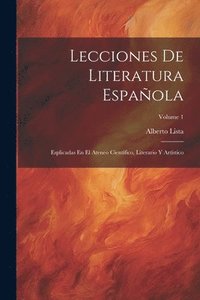 bokomslag Lecciones De Literatura Espaola
