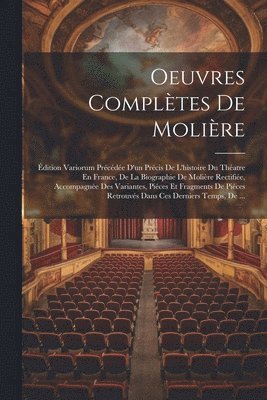 Oeuvres Compltes De Molire 1