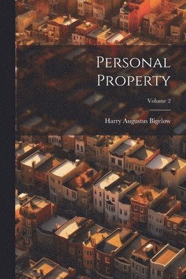 bokomslag Personal Property; Volume 2